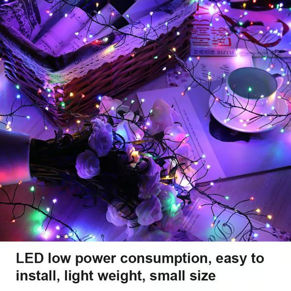 🎁LED Copper Wire Firecracker Light String