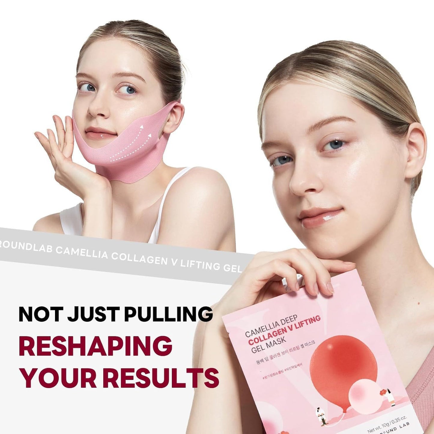 Camellia Deep Collagen Chin & Neck Super Shaping & Revitalizing Mask