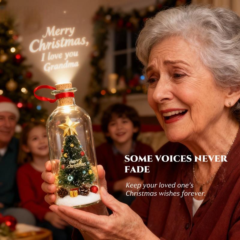 🎁Christmas Sale 50% OFF🎅 Personalized Message Ornament That Saves Voices Forever