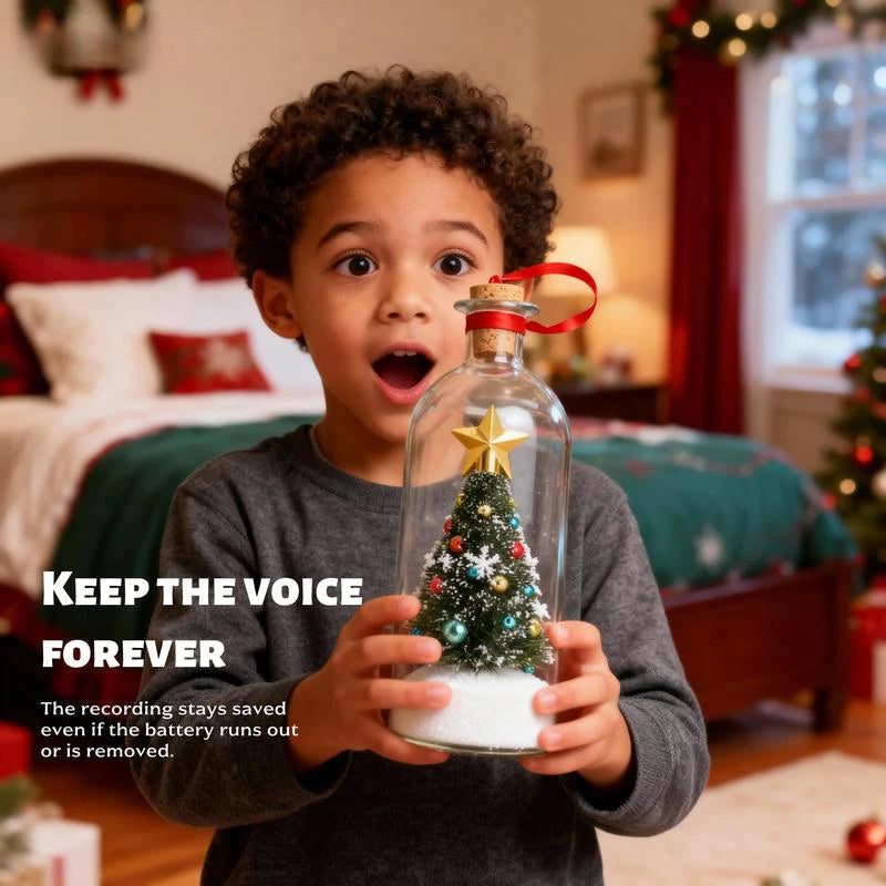 🎁Christmas Sale 50% OFF🎅 Personalized Message Ornament That Saves Voices Forever
