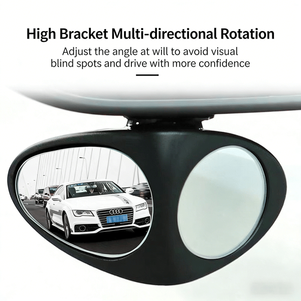 🔥LAST DAY 49% OFF - 🚗HD Car Blind Spot Elimination Mirror - 360° Rotatable, Rain/Fog Resistant