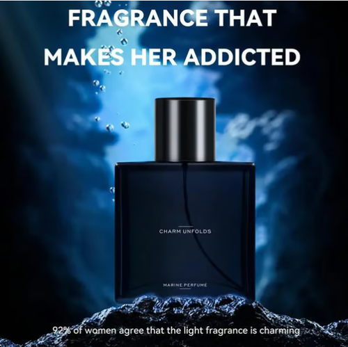 🔥HOT SALE 50% OFF🔥Long Lasting Midnight Marine Man Cologne-1.7oz(50ml)