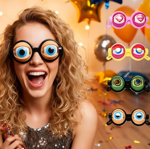 🔥HOT SALE 50% OFF🔥Kinetic "Crazy Eyes" Glasses That Make Anyone Instantly Funny
