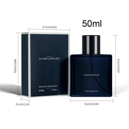🔥HOT SALE 50% OFF🔥Long Lasting Midnight Marine Man Cologne-1.7oz(50ml)
