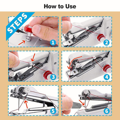ALLURA Quick Sewing Portable Sewing Machine