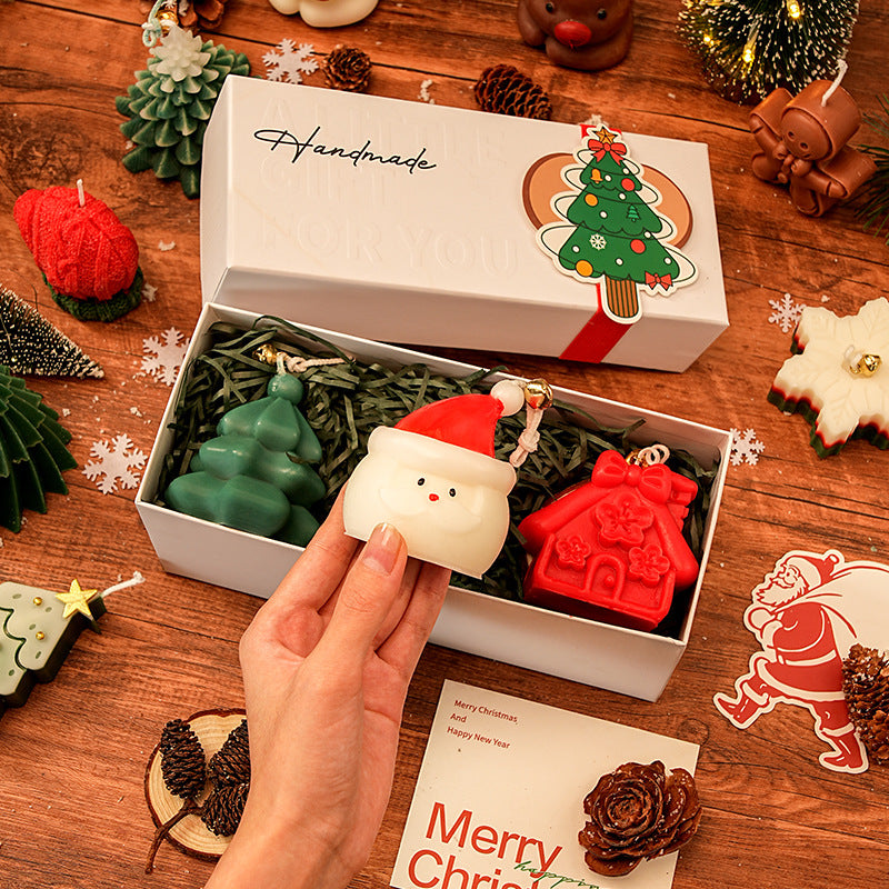 🎄Christmas Tree Deer Shape Aromatherapy Candle Gift Box