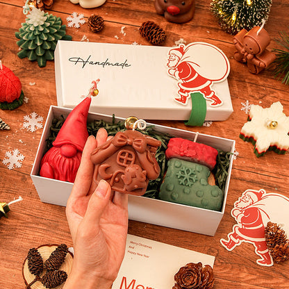 🎄Christmas Tree Deer Shape Aromatherapy Candle Gift Box