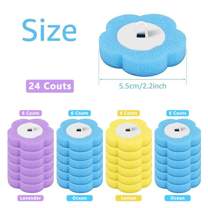 ALLURA Disposable Toilet Brush, Toilet Bowl Wand Holder