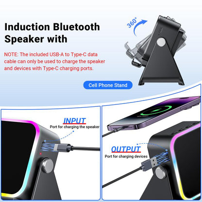 Wireless Induction Audio Speaker Stand