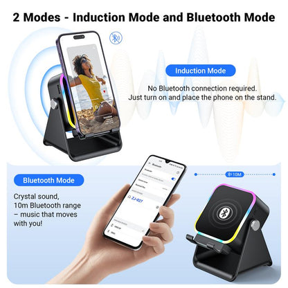 Wireless Induction Audio Speaker Stand