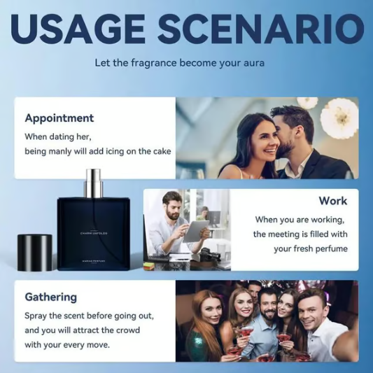 🔥HOT SALE 50% OFF🔥Long Lasting Midnight Marine Man Cologne-1.7oz(50ml)