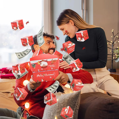 🎁Christmas Sale 50% OFF🎅🎄 Unique Folding Bouncing Christmas Gift Box