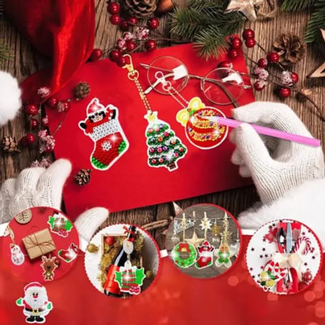 🎄Christmas Diamond Painting Sticker Kit